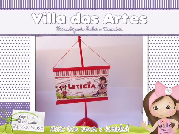 Mini Banner de Mesa 15 cm