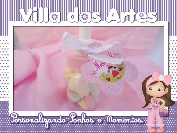 Mini Mamadeira Personalizada Rosa