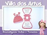 Convite Formato Vestido Minnie