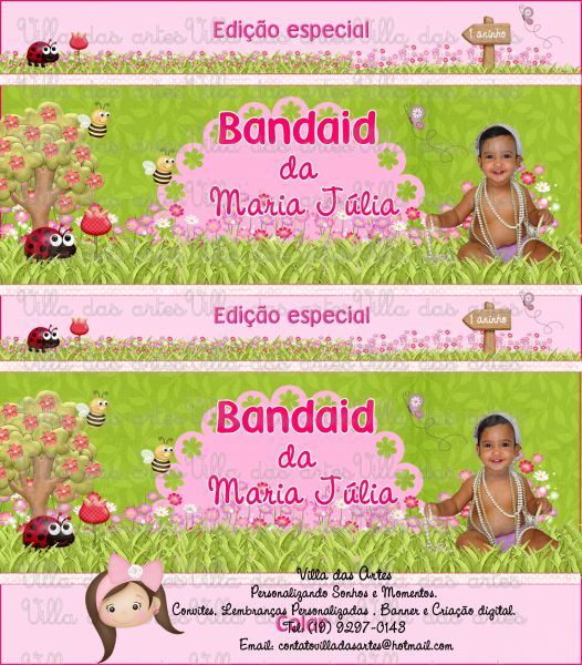 Rótulo p/ Bandaid